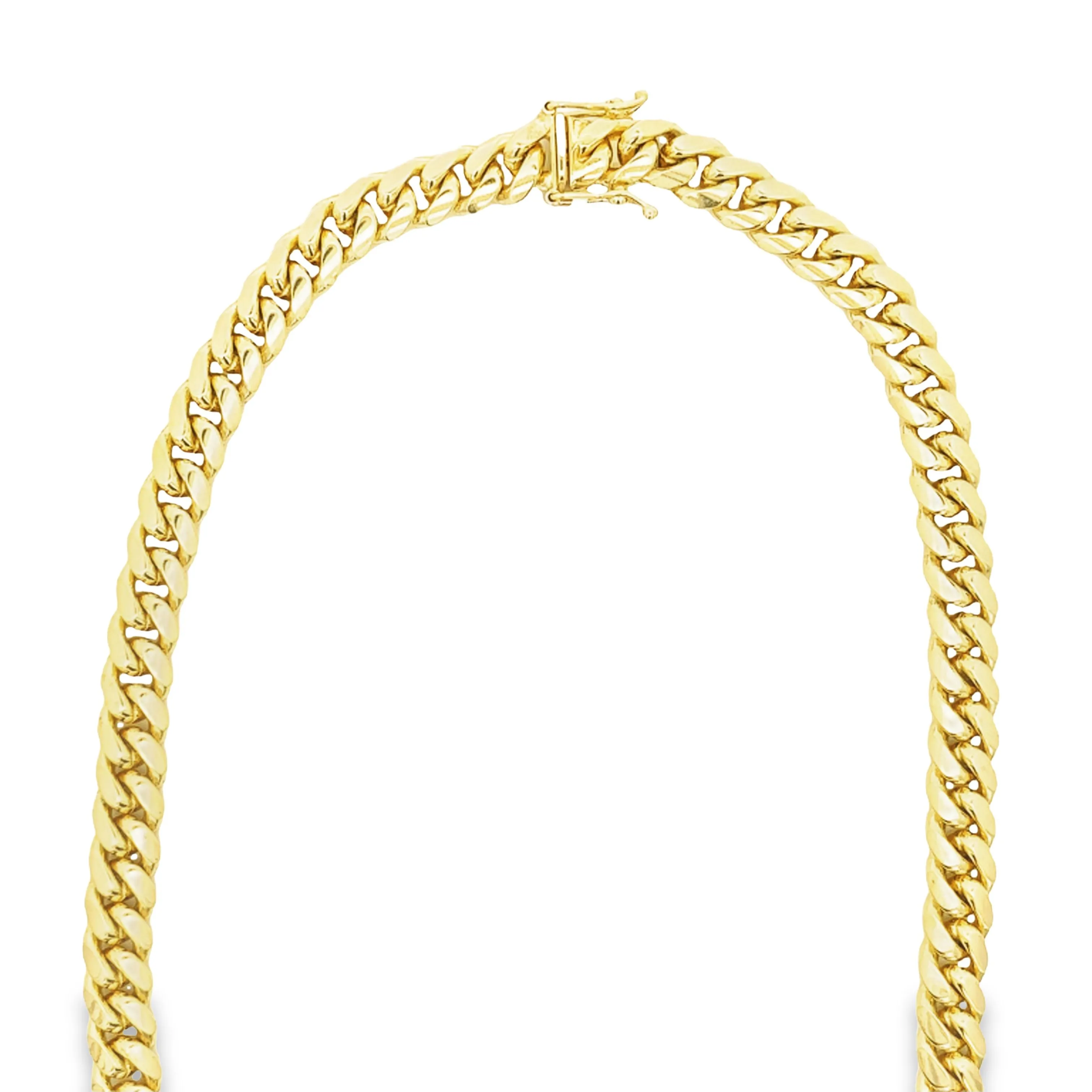10k Yellow Gold Mens Link Chain - 100.1GR
