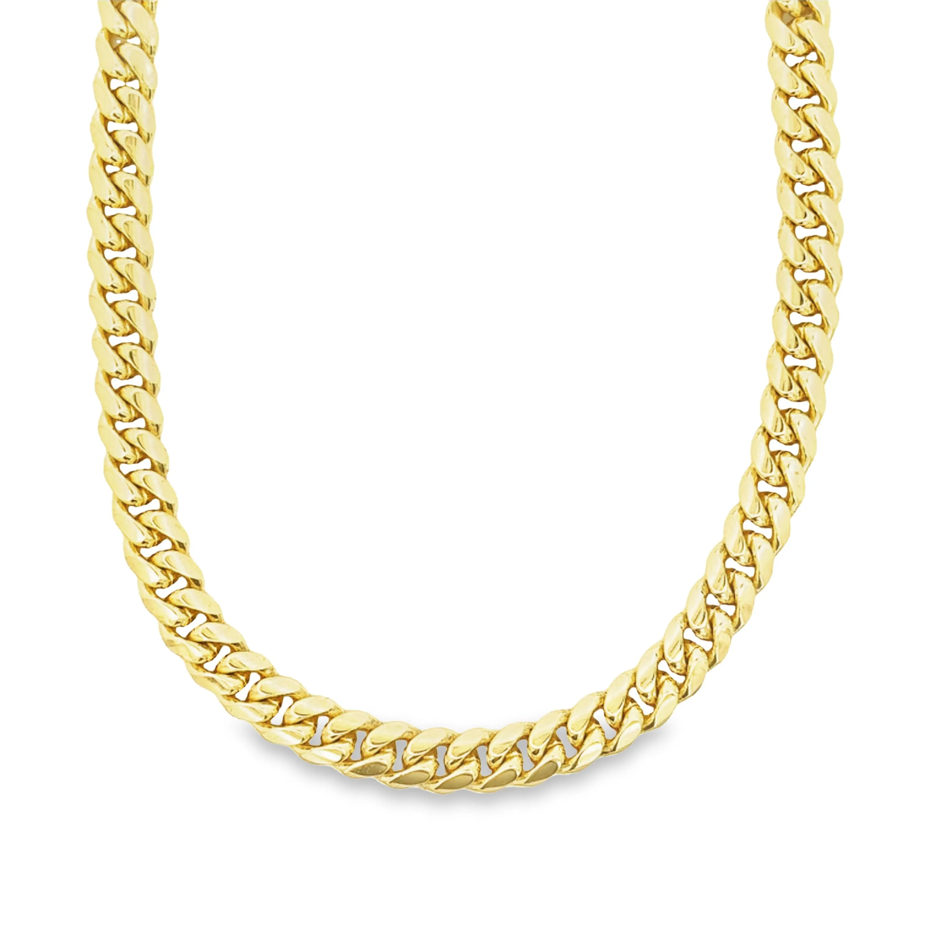 10k Yellow Gold Mens Link Chain - 100.1GR