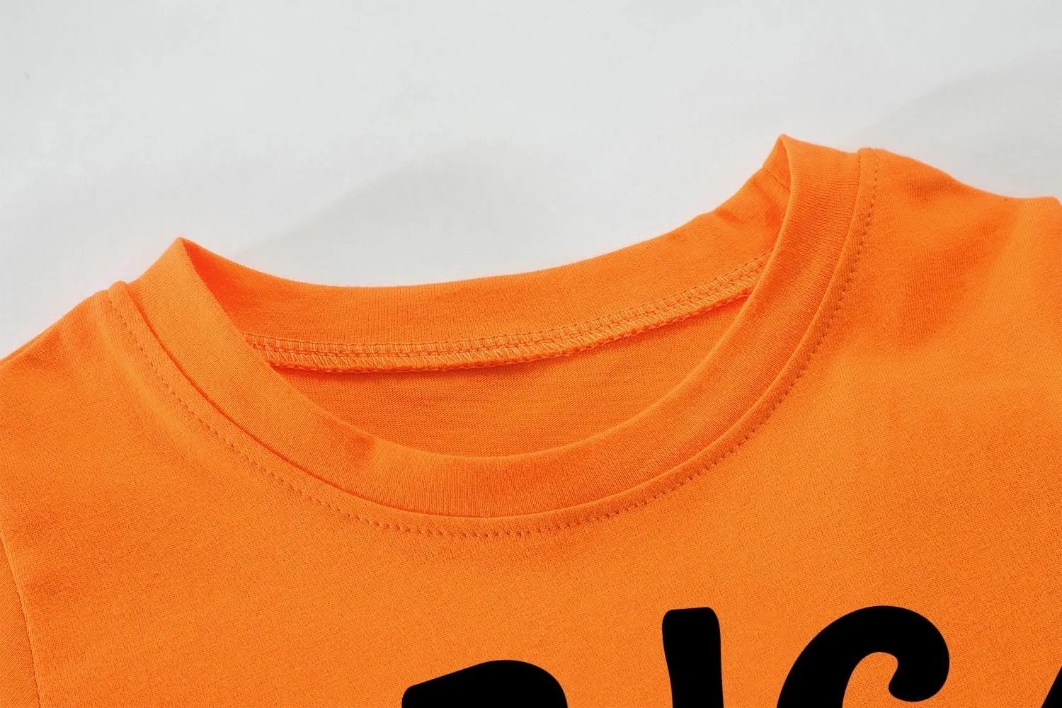 Boys Halloween T-Shirts Halloween Pumpkin Shirts Kids Ghost Trick or Treat Boo Print Tops Tees 3-10 Years