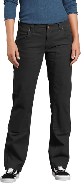 Dickies womens Relaxed Straight Stretch Double-front Carpenter Pant