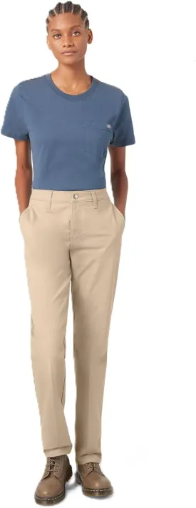 Dickies womens Super Flex Twill Pant - Straight