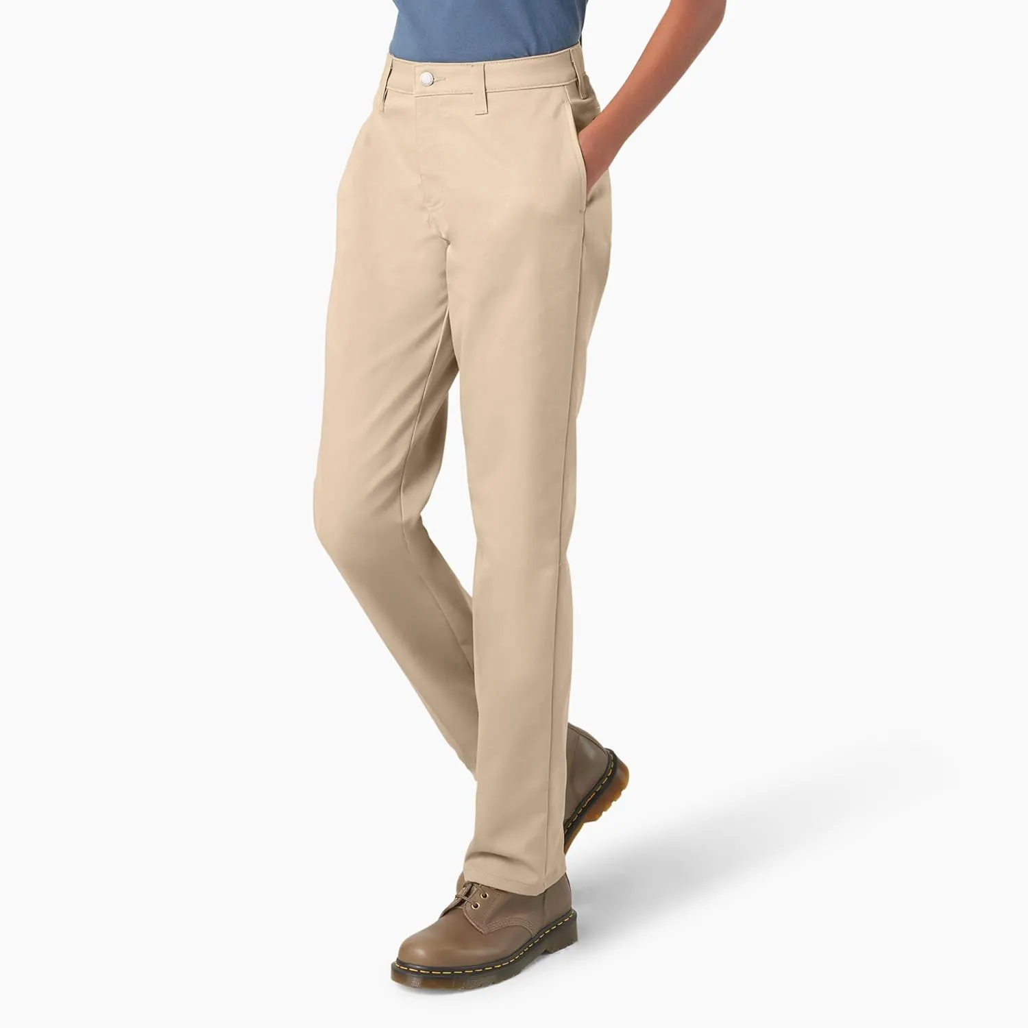 Dickies womens Super Flex Twill Pant - Straight