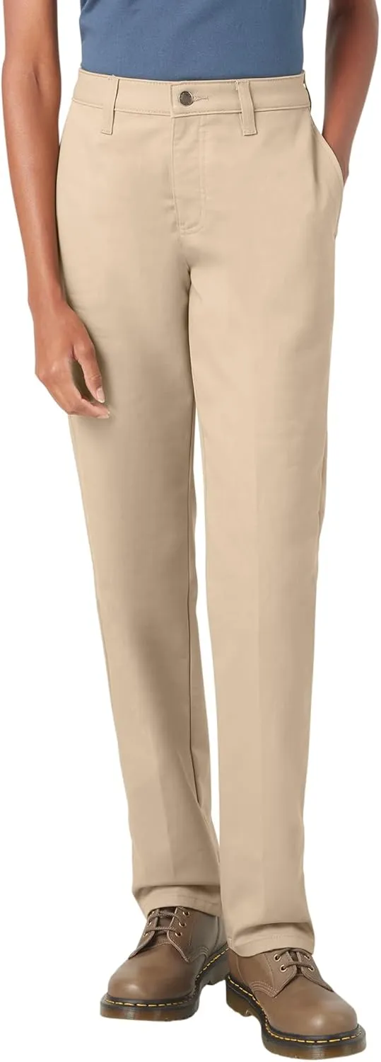 Dickies womens Super Flex Twill Pant - Straight