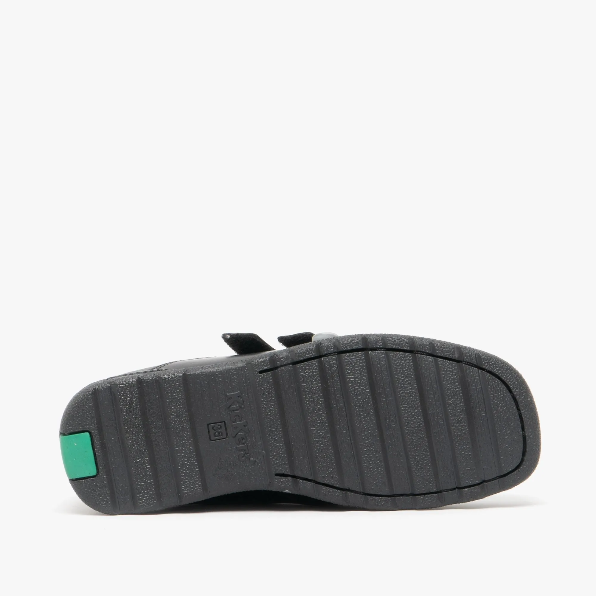 FRAGMA STRAP Junior Boys Leather Shoes Black