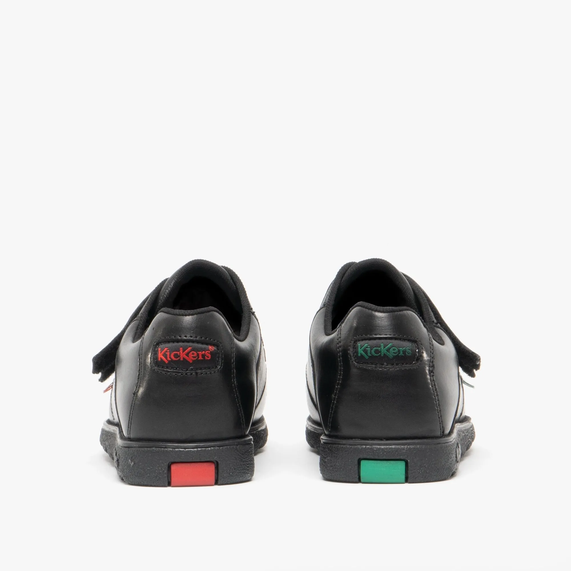 FRAGMA STRAP Junior Boys Leather Shoes Black