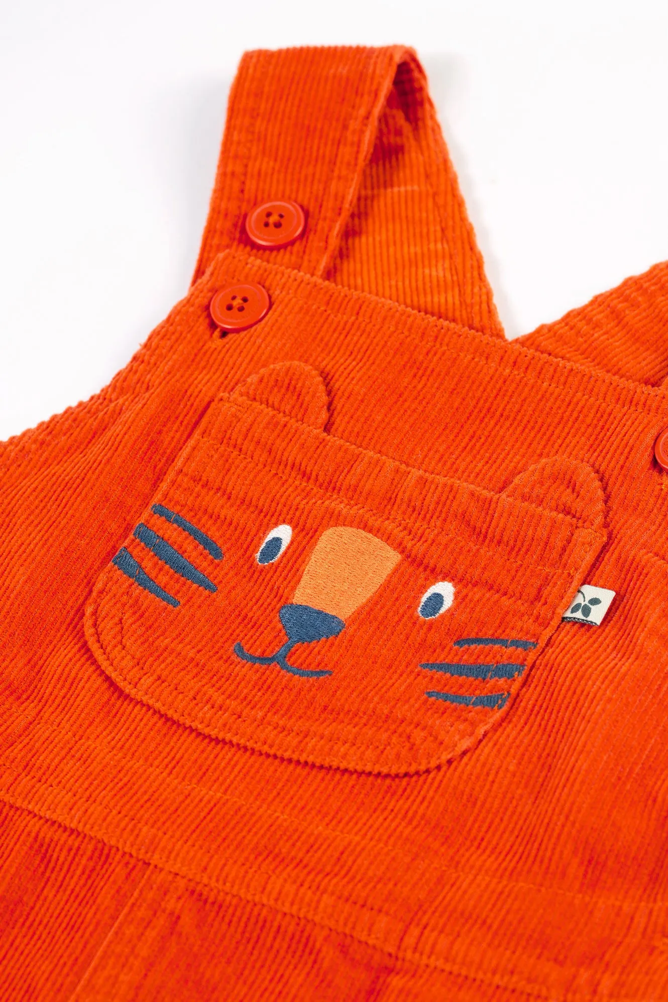 Frugi Baby Boys Durgan Cord Dungaree