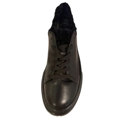 Gabor 53.221.27 Black/Fake Fur Women's Walking Shoes