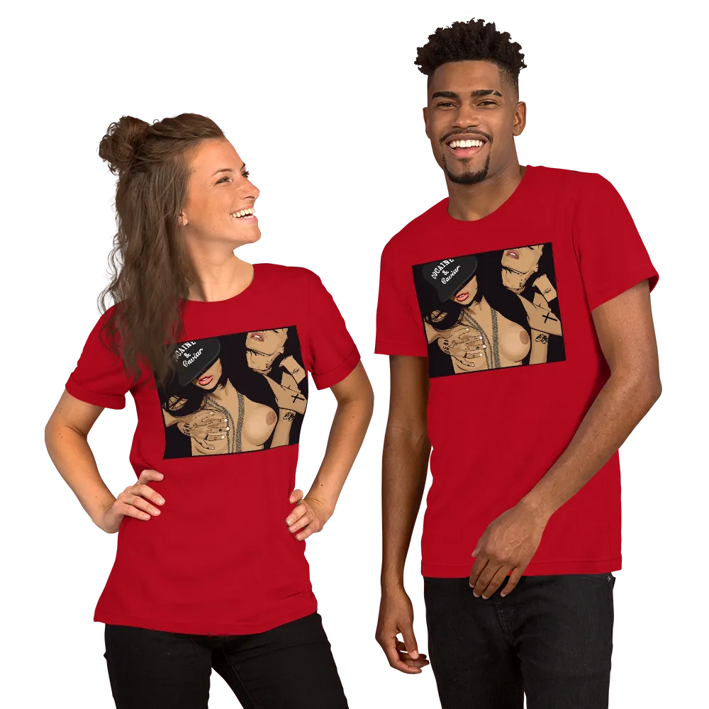 LADY VAMP LOVE ME MENS TSHIRTS