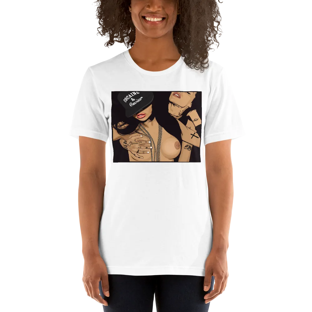 LADY VAMP LOVE ME MENS TSHIRTS