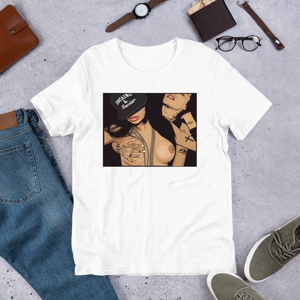 LADY VAMP LOVE ME MENS TSHIRTS