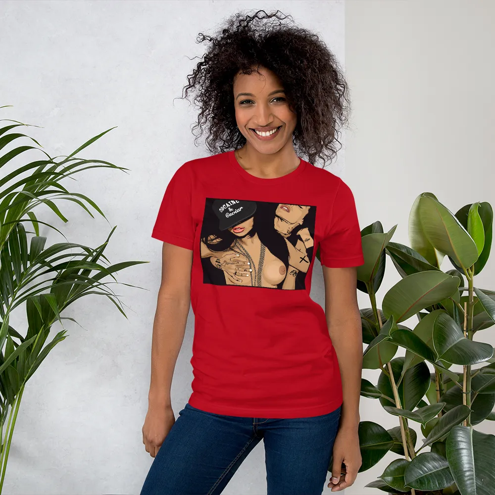 LADY VAMP LOVE ME MENS TSHIRTS
