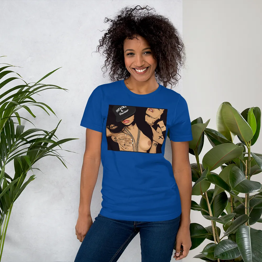 LADY VAMP LOVE ME MENS TSHIRTS