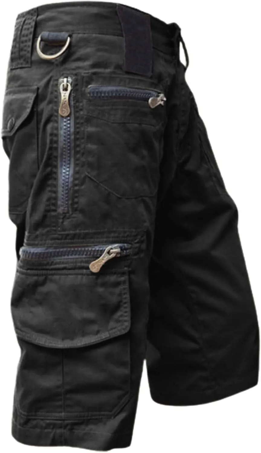 Mens Shorts Cargo Pants Relaxed Fit Casual Below Knee Athletic Short Loose Lightweight Outdoor Workout Hiking Shorts Big Tall