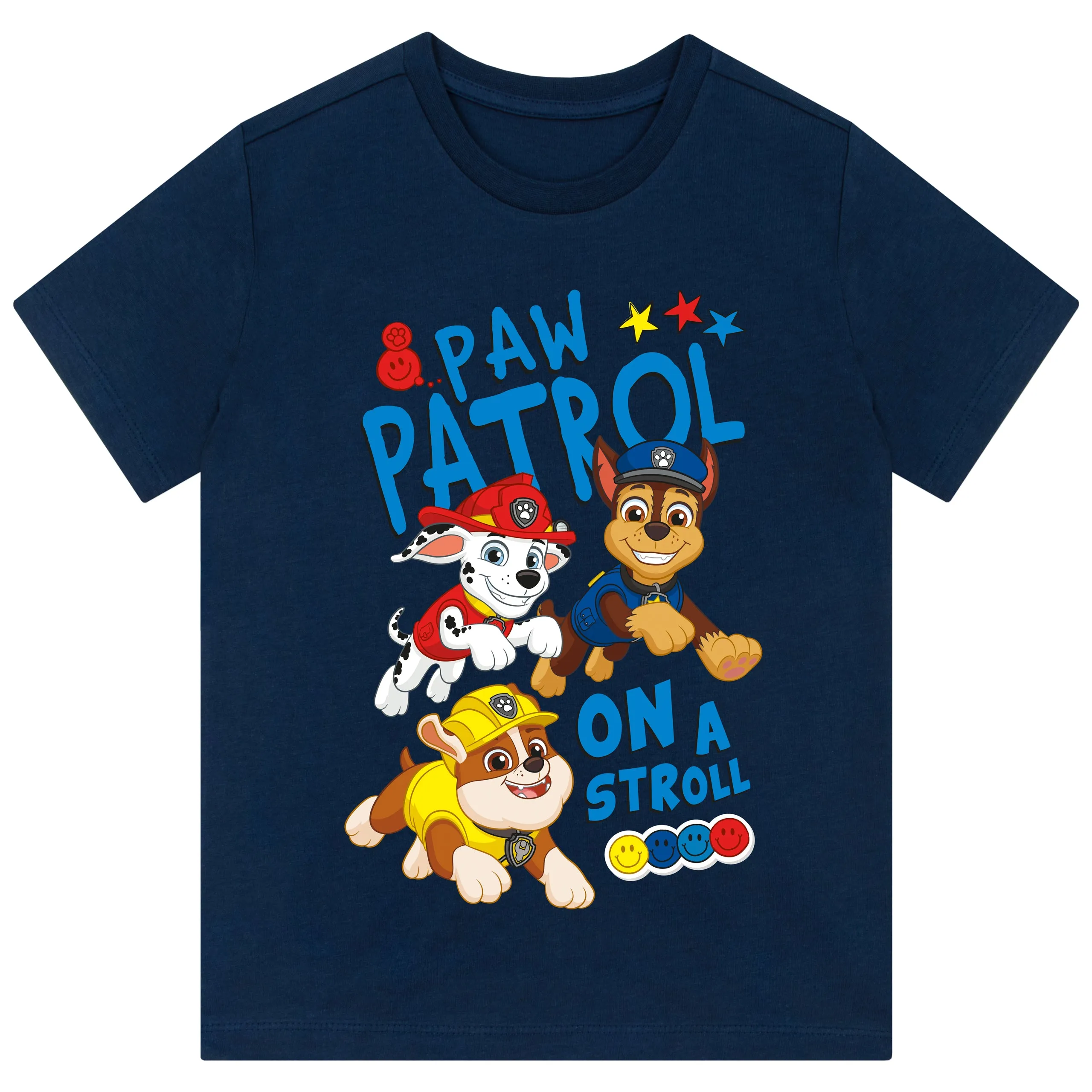 PAW Patrol T-Shirt - Rubble, Marshall And Chase