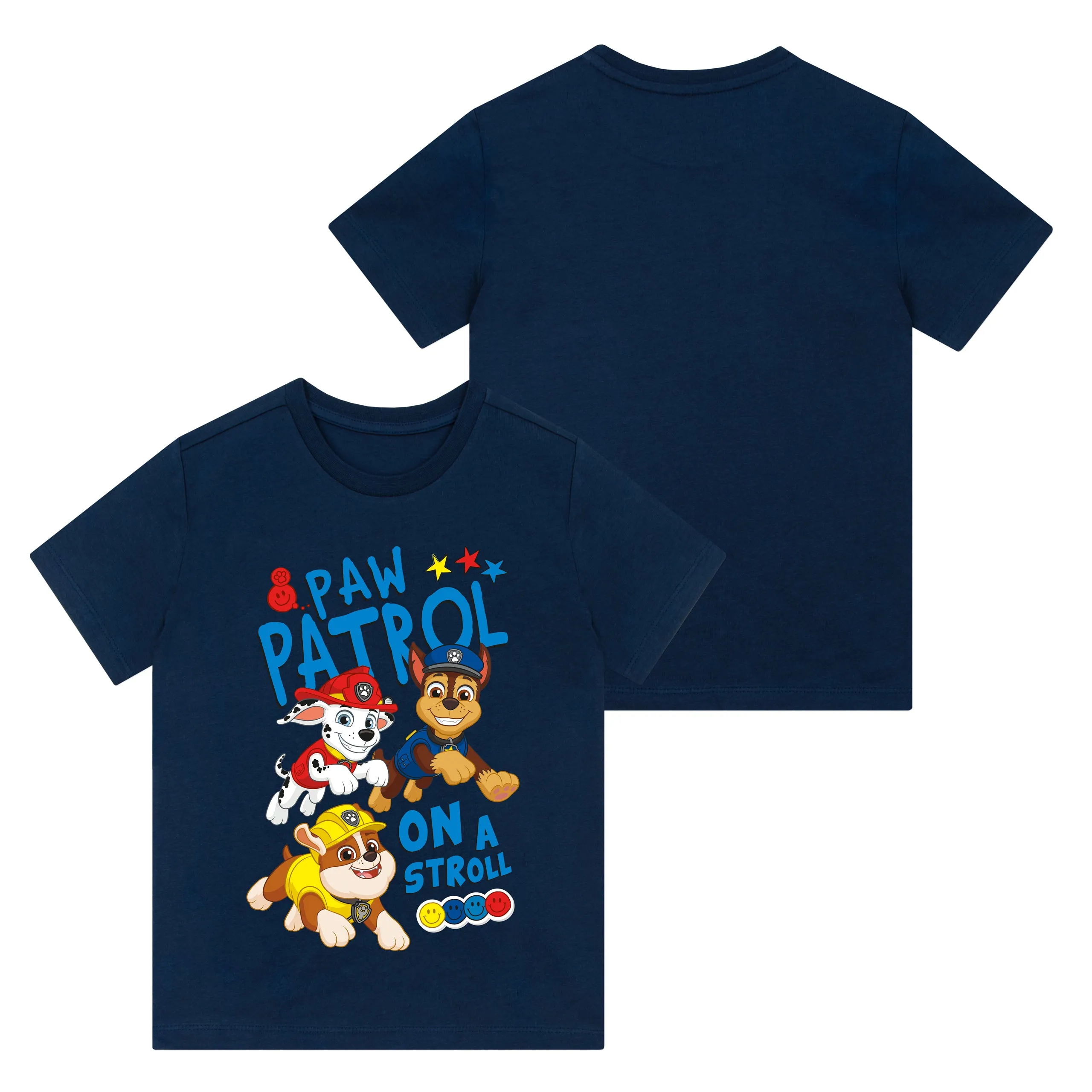 PAW Patrol T-Shirt - Rubble, Marshall And Chase