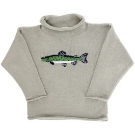 Roll Neck Sweater-Trout