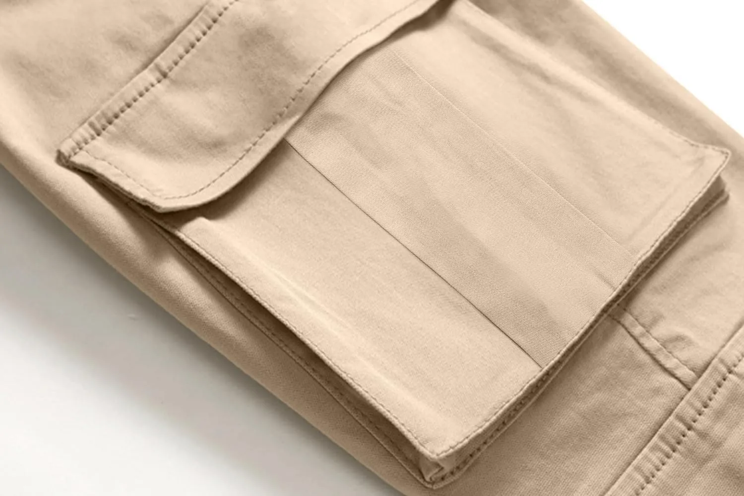 SHOOYING Boy's Cargo Pants Cotton Casual Elastic Joggers Trousers, 6-14 Years