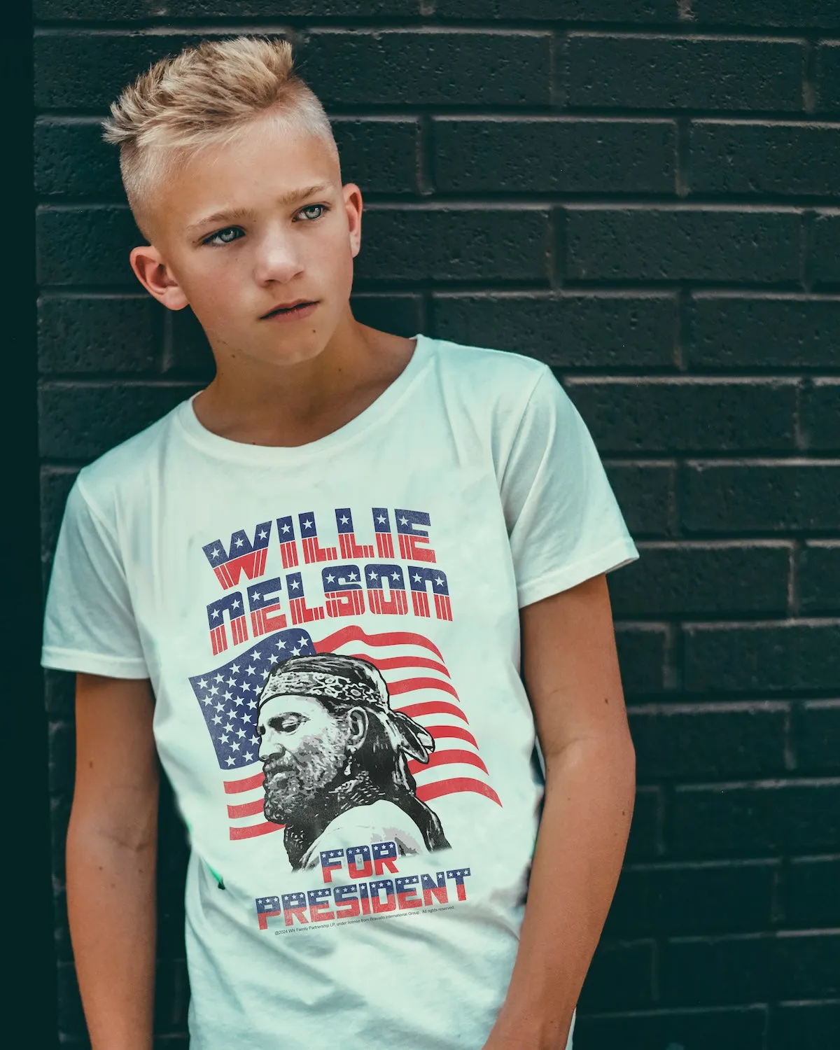 Willie Nelson For President Tee