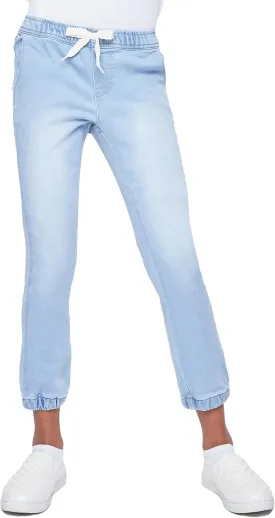 YMI Jeans Girls Kozy Joggers with Faux Drawstring
