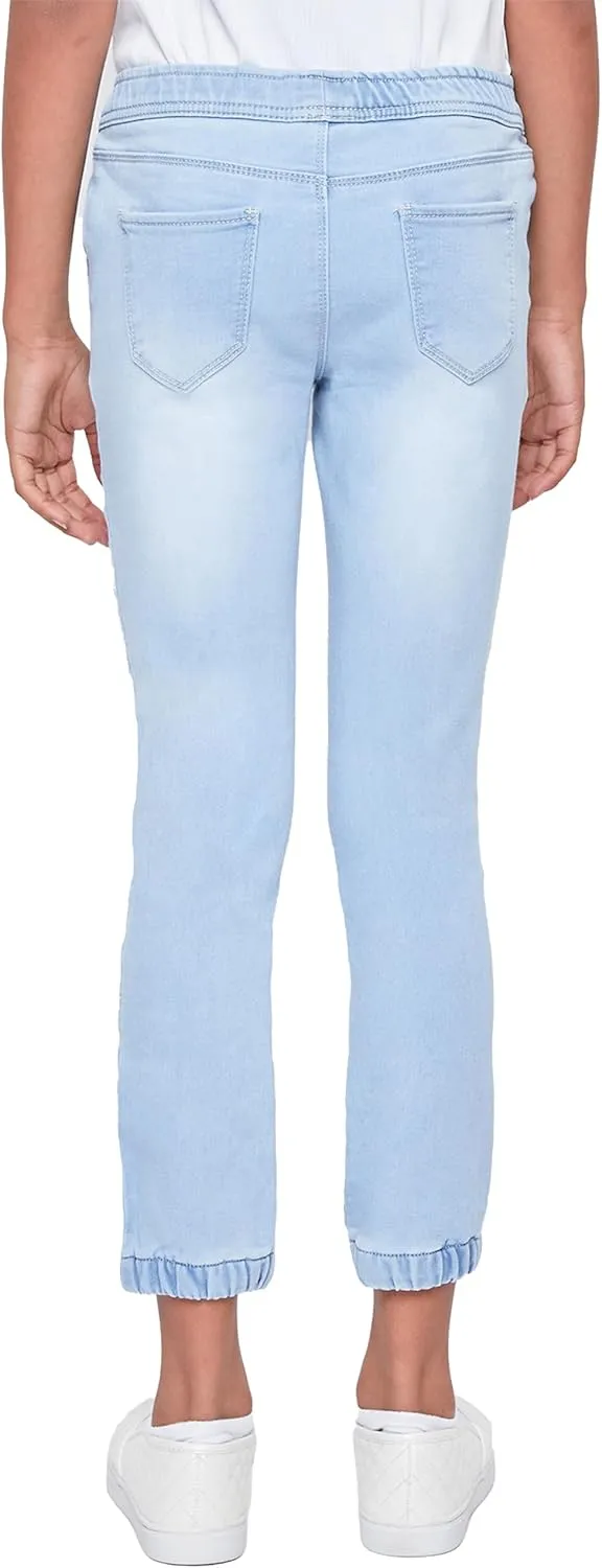 YMI Jeans Girls Kozy Joggers with Faux Drawstring